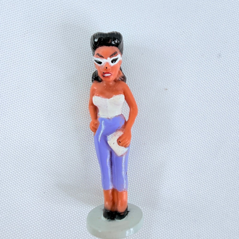 Homies Chuca Girl Figurine Female Character Purple Pants White Top Toy